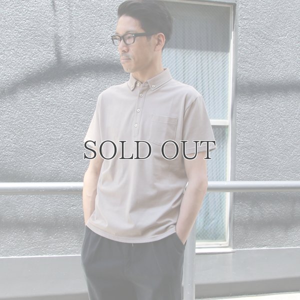 画像8: コーマ天竺ポケ付 チビ衿ボタンダウンポロシャツ【MADE IN JAPAN】『日本製』/ Upscape Audience
