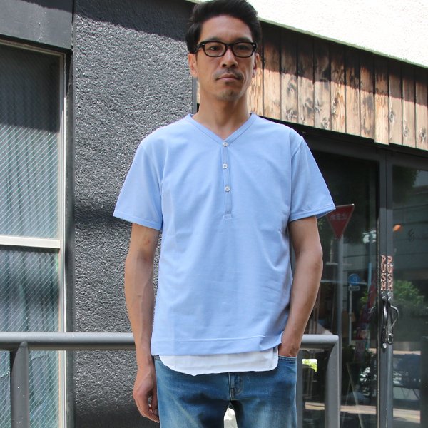 画像11: 【RE PRICE/価格改定】Coolmax(クールマックス)鹿の子 Vヘンリー S/STee【MADE IN JAPAN】『日本製』/ Upscape Audience