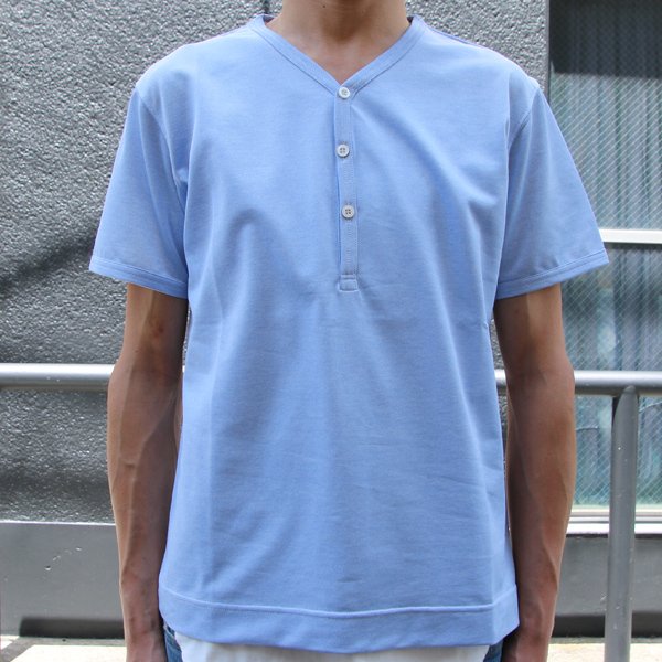 画像13: 【RE PRICE/価格改定】Coolmax(クールマックス)鹿の子 Vヘンリー S/STee【MADE IN JAPAN】『日本製』/ Upscape Audience