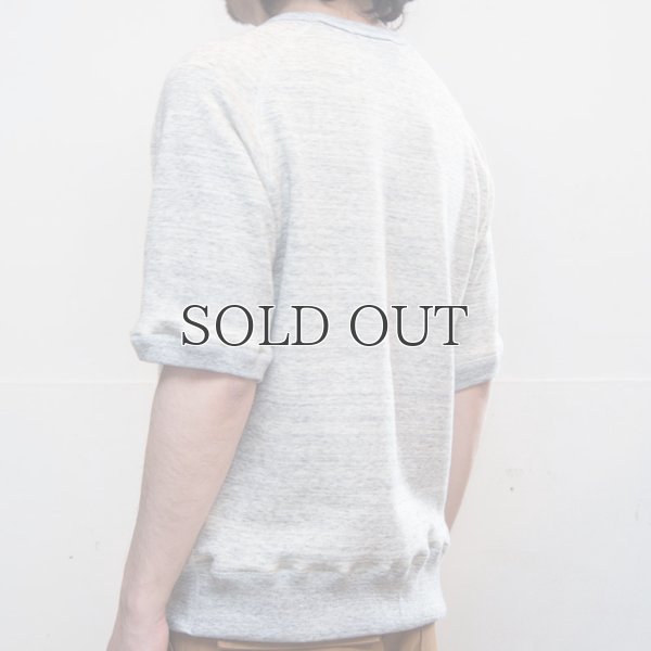 画像7: 度詰裏毛サドルショルダーS/Sスウェット【MADE IN JAPAN】『日本製』/ Upscape Audience