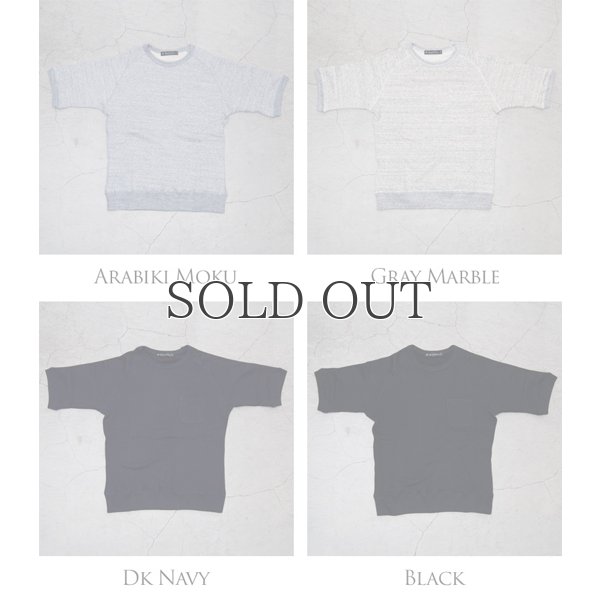 画像4: 度詰裏毛サドルショルダーS/Sスウェット【MADE IN JAPAN】『日本製』/ Upscape Audience