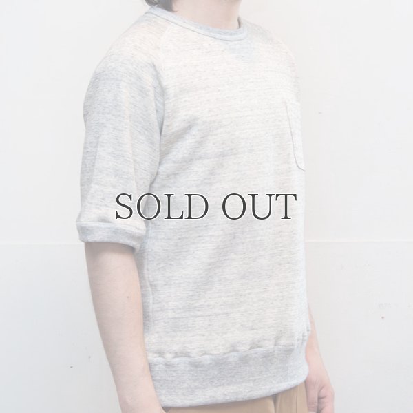 画像6: 度詰裏毛サドルショルダーS/Sスウェット【MADE IN JAPAN】『日本製』/ Upscape Audience