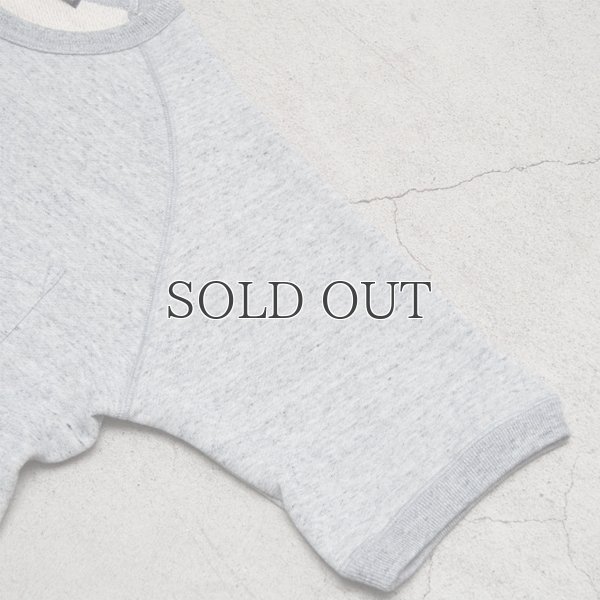 画像9: 度詰裏毛サドルショルダーS/Sスウェット【MADE IN JAPAN】『日本製』/ Upscape Audience