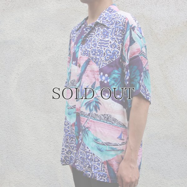 画像9: GO BAREFOOT（ゴー・ベアフット）アロハシャツ【MADE IN U.S.A】『米国製』/デッドストック