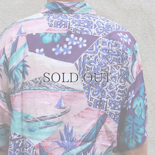 画像14: GO BAREFOOT（ゴー・ベアフット）アロハシャツ【MADE IN U.S.A】『米国製』/デッドストック