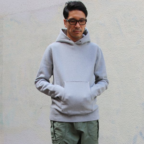 画像6: ヴィンテージ裏起毛プルオーバーフードL/Sスウェット【MADE IN TOKYO】『東京製』/ Upscape Audience