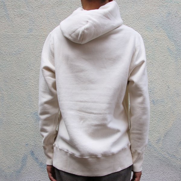 画像10: ヴィンテージ裏起毛プルオーバーフードL/Sスウェット【MADE IN TOKYO】『東京製』/ Upscape Audience