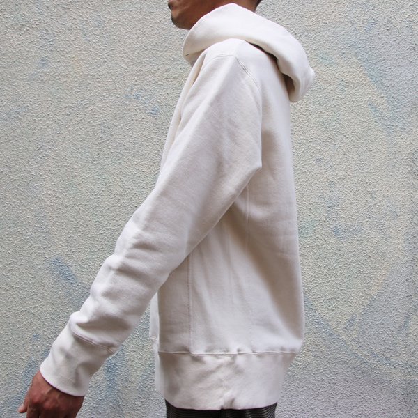 画像9: ヴィンテージ裏起毛プルオーバーフードL/Sスウェット【MADE IN TOKYO】『東京製』/ Upscape Audience