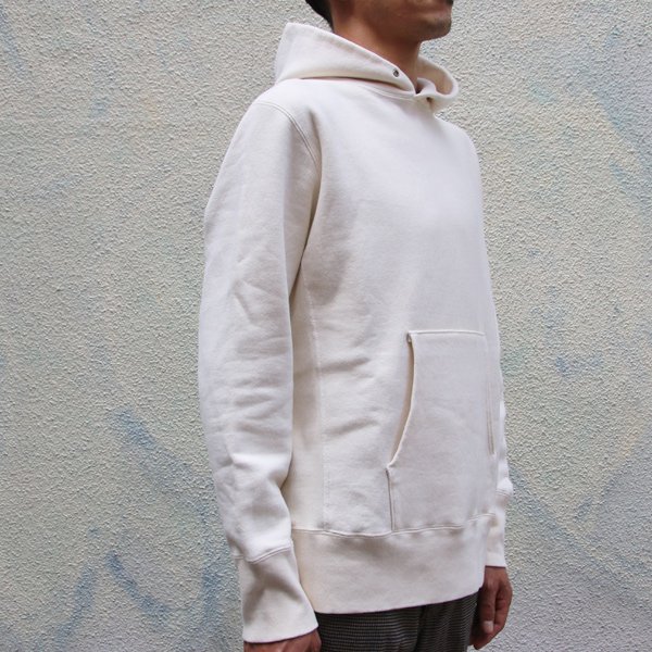 画像11: ヴィンテージ裏起毛プルオーバーフードL/Sスウェット【MADE IN TOKYO】『東京製』/ Upscape Audience