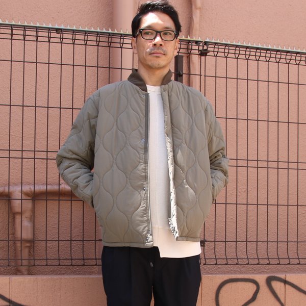 画像9: Teflon（テフロン）耐水撥水コットンタッチナイロンウェーブキルトUS エアホースブルゾン【MADE IN JAPAN】『日本製』/ Upscape Audience