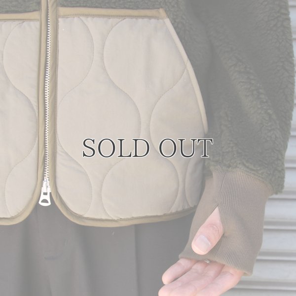 画像21: 【Lanificio Becagli（ベッカリー）】トスカーナボア NL ARMY スタンドブルゾン【MADE IN JAPAN】『日本製』/ Upscape Audience