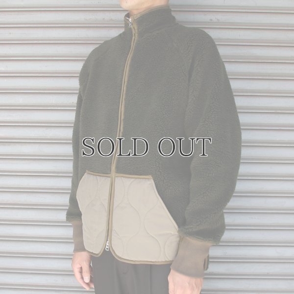 画像14: 【Lanificio Becagli（ベッカリー）】トスカーナボア NL ARMY スタンドブルゾン【MADE IN JAPAN】『日本製』/ Upscape Audience