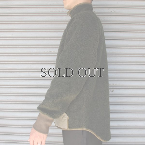 画像15: 【Lanificio Becagli（ベッカリー）】トスカーナボア NL ARMY スタンドブルゾン【MADE IN JAPAN】『日本製』/ Upscape Audience