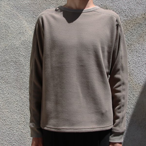 画像15: 【ボンバーヒート】爆暖ハニカムサーマル スプリットスリーブ クルーネック【MADE IN JAPAN】『日本製』 / Upscape Audience