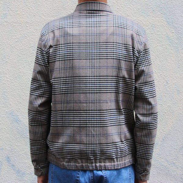 画像15: 【RE PRICE/価格改定】ギャバジンストレッチ チェック柄 ドリズラーJKT『日本製』  / Upscape Audience