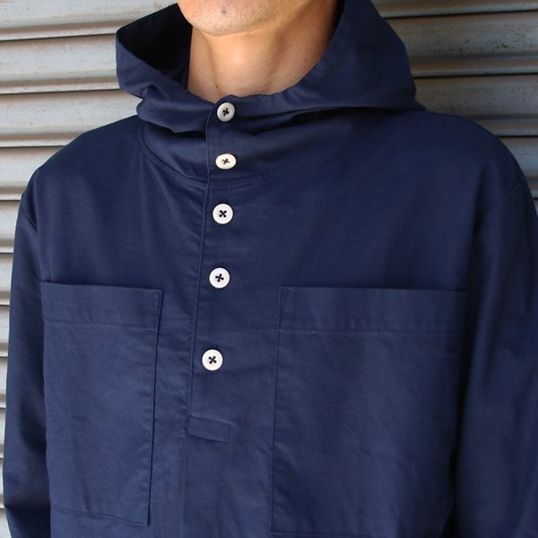 画像18: コットンクロス アノラックパーカーシャツ【MADE IN JAPAN】『日本製』/ Upscape Audience