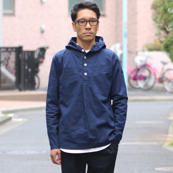 画像7: コットンクロス アノラックパーカーシャツ【MADE IN JAPAN】『日本製』/ Upscape Audience