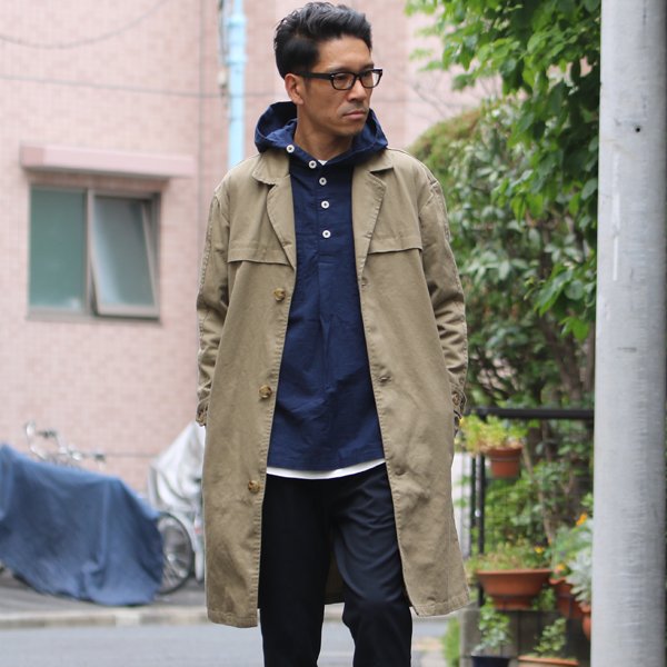 画像8: コットンクロス アノラックパーカーシャツ【MADE IN JAPAN】『日本製』/ Upscape Audience