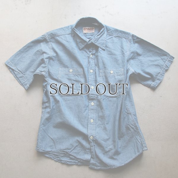 画像9: シャンブレー半袖ワークシャツ / CAMCO（カムコ）