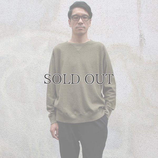 画像5: ヴィンテージパイル天竺 サドルショルダー C/Nガゼット L/S カットソー【MADE IN TOKYO】『東京製』 / Upscape Audience