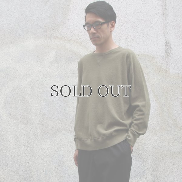 画像6: ヴィンテージパイル天竺 サドルショルダー C/Nガゼット L/S カットソー【MADE IN TOKYO】『東京製』 / Upscape Audience