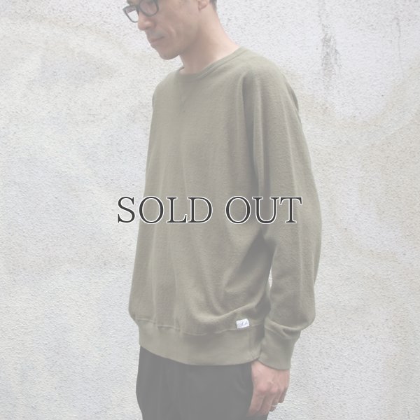 画像7: ヴィンテージパイル天竺 サドルショルダー C/Nガゼット L/S カットソー【MADE IN TOKYO】『東京製』 / Upscape Audience