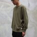 画像4: ヴィンテージパイル天竺 サドルショルダー C/Nガゼット L/S カットソー【MADE IN TOKYO】『東京製』 / Upscape Audience