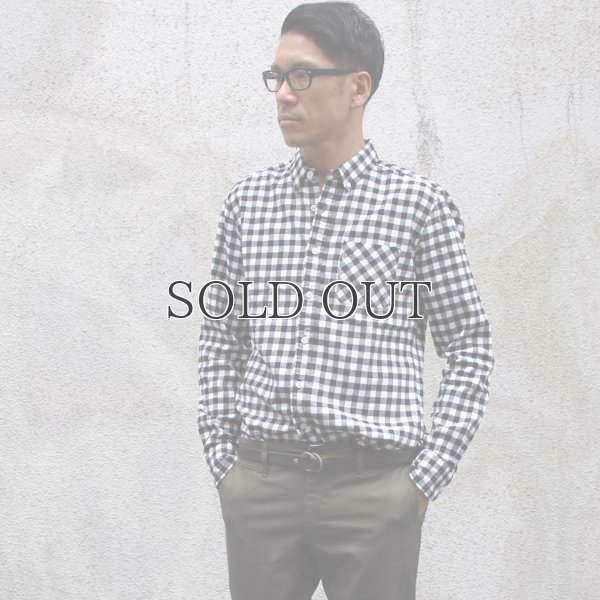 画像12: 【価格改定/RE PRICE】フランネルチェックチビ衿ボタンダウン長袖_Shirts【MADE IN JAPAN】『日本製』/ Upscape Audience