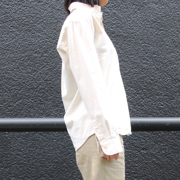 画像4: オックスナローカラーボタンダウンプルオーバーL/Sシャツ［Lady's］【MADE IN JAPAN】『日本製』/ Upscape Audience