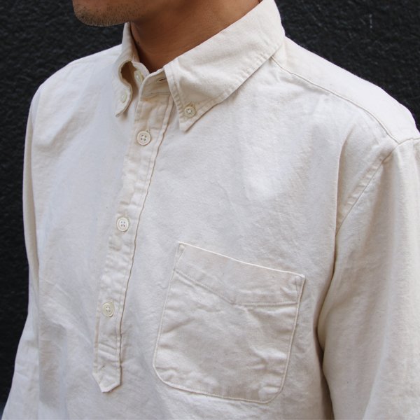 画像7: オックスナローカラーボタンダウンプルオーバーL/Sシャツ［Lady's］【MADE IN JAPAN】『日本製』/ Upscape Audience