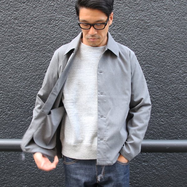 画像6: 【RE PRICE/価格改定】ギャバジンストレッチ コーチステンカラージャケット『日本製』 / Upscape Audience