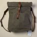 画像6: CANVAS×LEATHER ROLLTOP Rucksack［VS-205P］【MADE IN JAPAN】『日本製』【送料無料】  / vasco