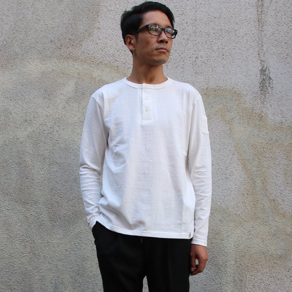 画像7: Riding High / LOOPWHEEL HENLEY L/S T-SHIRTS【MADE IN JAPAN】『日本製』