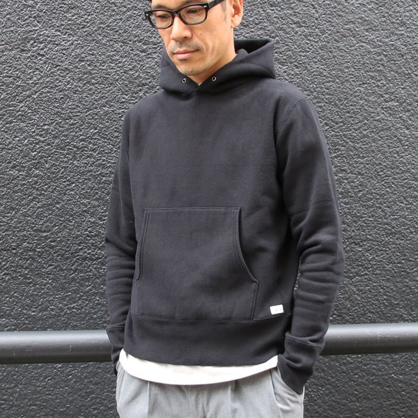 画像3: ヴィンテージ裏起毛プルオーバーフードL/Sスウェット【MADE IN TOKYO】『東京製』/ Upscape Audience