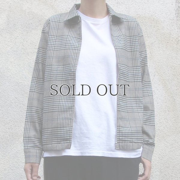 画像4: ギャバジンストレッチ チェック柄 ドリズラーJKT［Lady's］『日本製』  / Upscape Audience