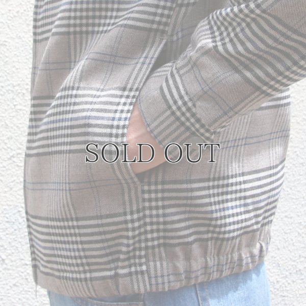 画像10: ギャバジンストレッチ チェック柄 ドリズラーJKT［Lady's］『日本製』  / Upscape Audience