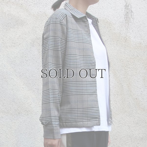 画像5: ギャバジンストレッチ チェック柄 ドリズラーJKT［Lady's］『日本製』  / Upscape Audience