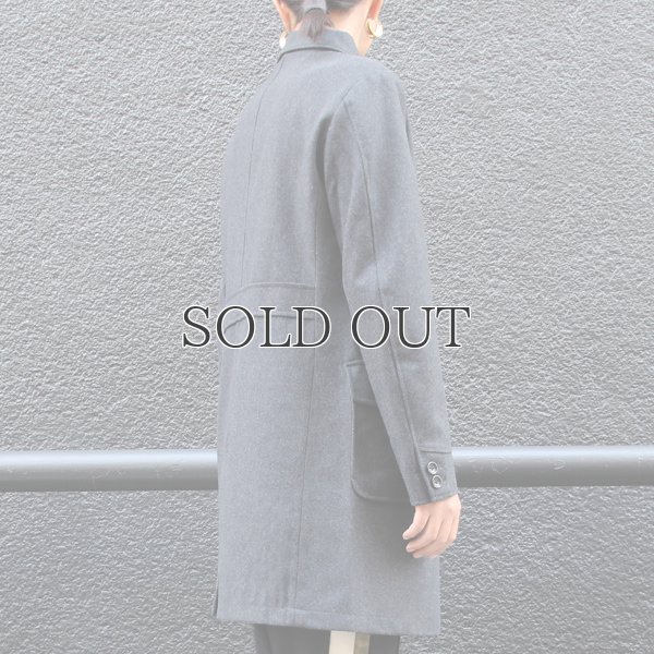 画像6: 610g ウールメルトンバルカラーコート ［Lady's］【送料無料】 / Audience