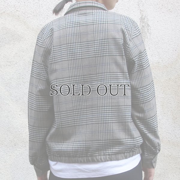 画像7: ギャバジンストレッチ チェック柄 ドリズラーJKT［Lady's］『日本製』  / Upscape Audience