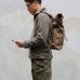 画像4: CANVAS×LEATHER ROLLTOP Rucksack［VS-205P］【MADE IN JAPAN】『日本製』【送料無料】  / vasco