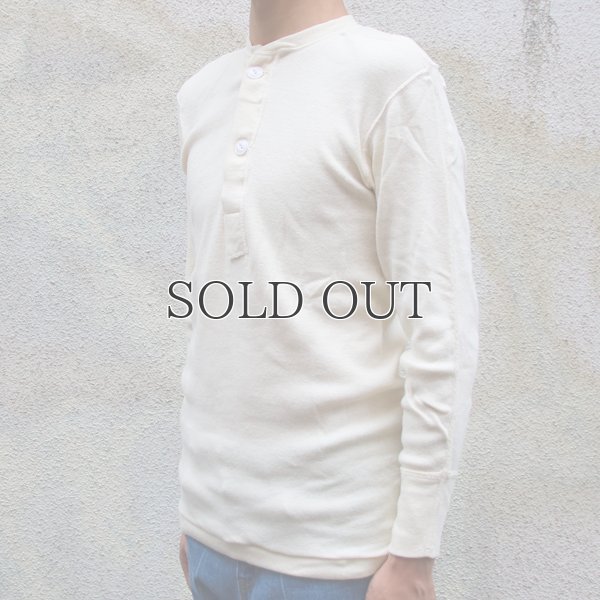 画像7: デッドストック U.S.ARMY ヘンリーネックアンダーウェア 【RE-STOCK】