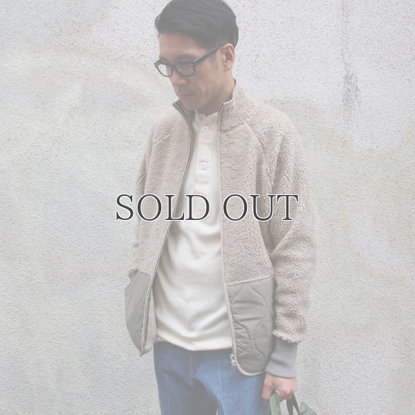 画像9: 【Lanificio Becagli（ベッカリー）】トスカーナボア NL ARMY スタンドブルゾン【MADE IN JAPAN】『日本製』/ Upscape Audience