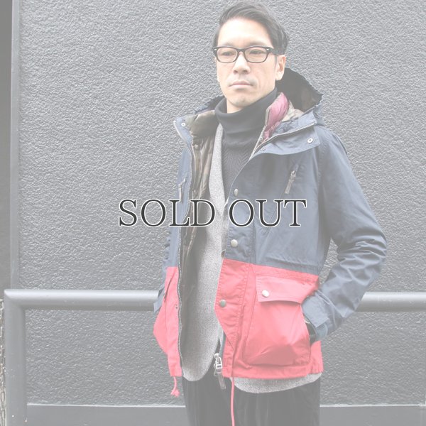 画像4: コーティングツイルバイカラーキルトベスト付きレニューマウンテンパーカー 【送料無料】 / Audience