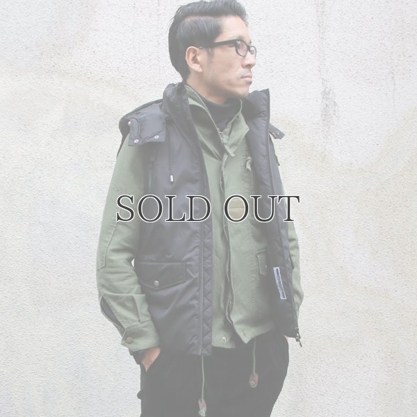 画像10: LIMONTA小松 撥水ナイロン 脱着フードダウンベスト【送料無料】 / Audience