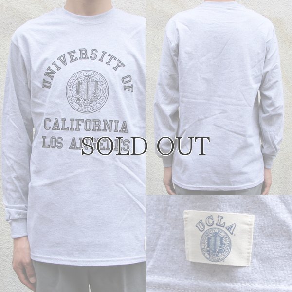 画像18: UCLA"4段カレッジプリント" 6oz米綿丸胴L/S Tee/ Audience