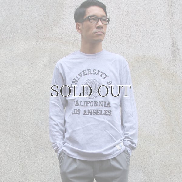 画像6: UCLA"4段カレッジプリント" 6oz米綿丸胴L/S Tee/ Audience