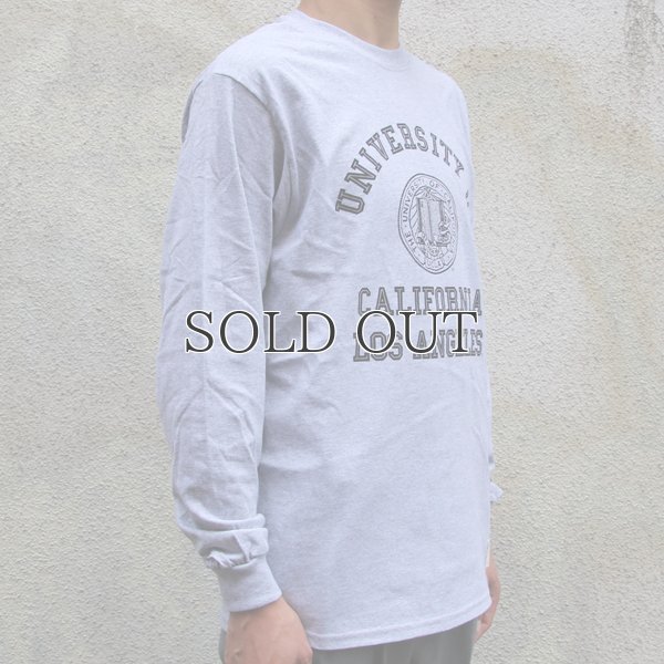 画像14: UCLA"4段カレッジプリント" 6oz米綿丸胴L/S Tee/ Audience