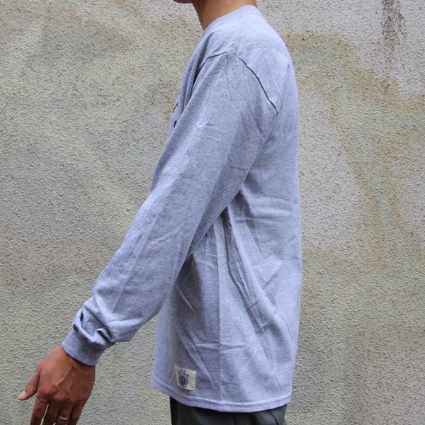 画像12: 【RE PRICE / 価格改定】UCLA"4段カレッジプリント" 6oz米綿丸胴L/S Tee/ Audience