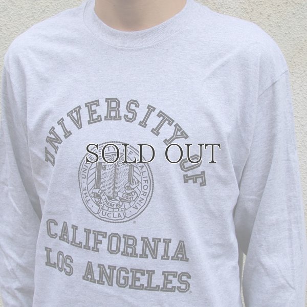 画像15: UCLA"4段カレッジプリント" 6oz米綿丸胴L/S Tee/ Audience