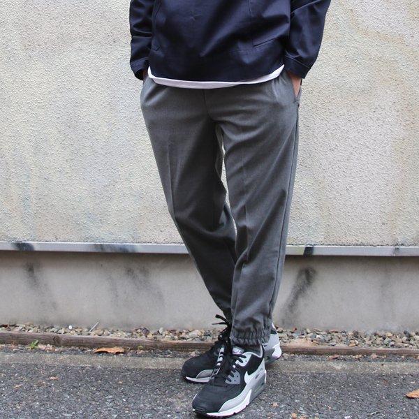 画像8: 【RE PRICE/価格改定】ギャバジンストレッチ イージー トラックアンクルパンツ【MADE IN JAPAN】『日本製』 / Upscape Audience